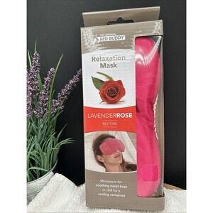 Bed Buddy  Aromatherapy Moist Heat Neck Wrap Lavender & Rose‎ 19"x 5" NEW in BOX